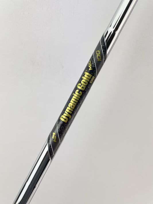 Dynamic Gold 100 Mid Iron Shaft S300 Stiff Flex Steel 35.25 /0.355 Taper /257440