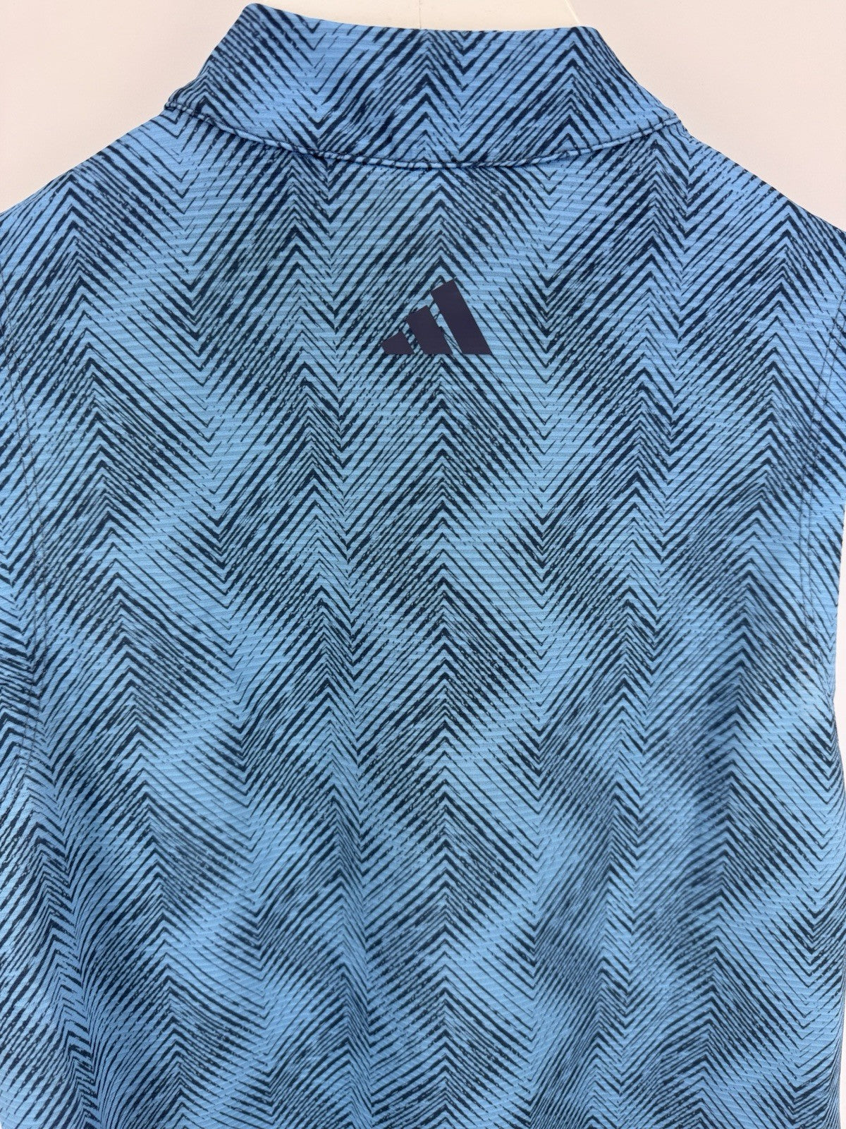 Ladies adidas Ultimate365 Ottoman Printed Sleeveless Polo Size UK Small /318119