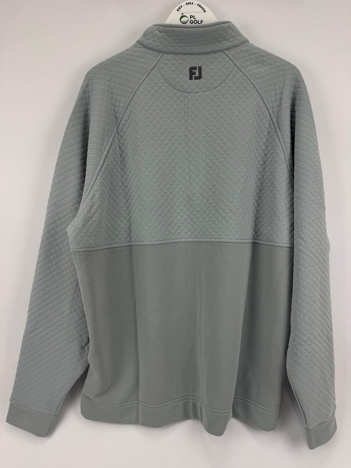 FootJoy Jacquard Thermal Chill-Out 1/4 Zip Golf Pullover Size 2XL/330127