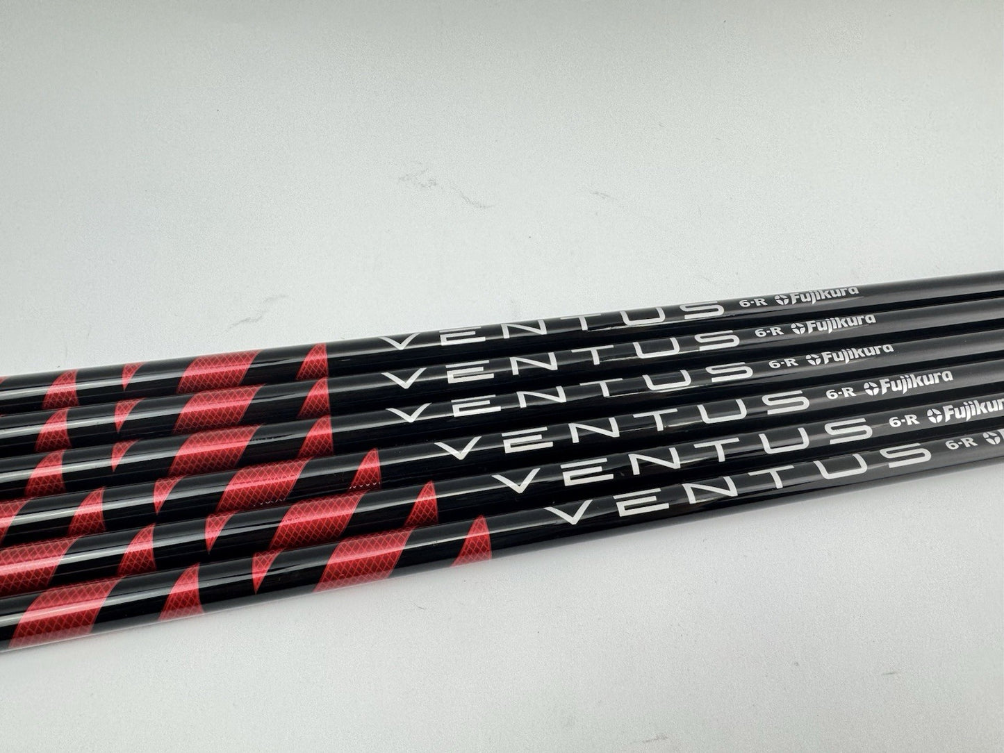 Fujikura Ventus Iron Shaft Set (6) Red 6-R Regular Graphite 0.355 Tapered /316720
