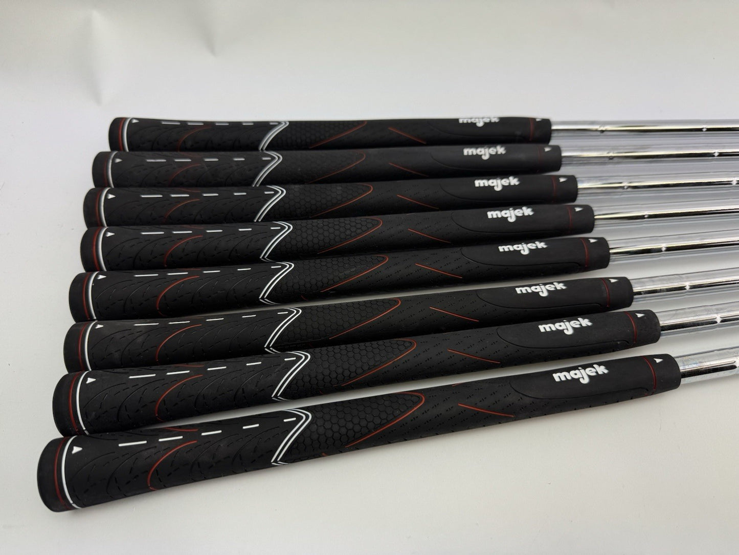 Senior Iron Shaft Set True Temper Steel (8) 0.370 Parallel /Midsize Grips/338910