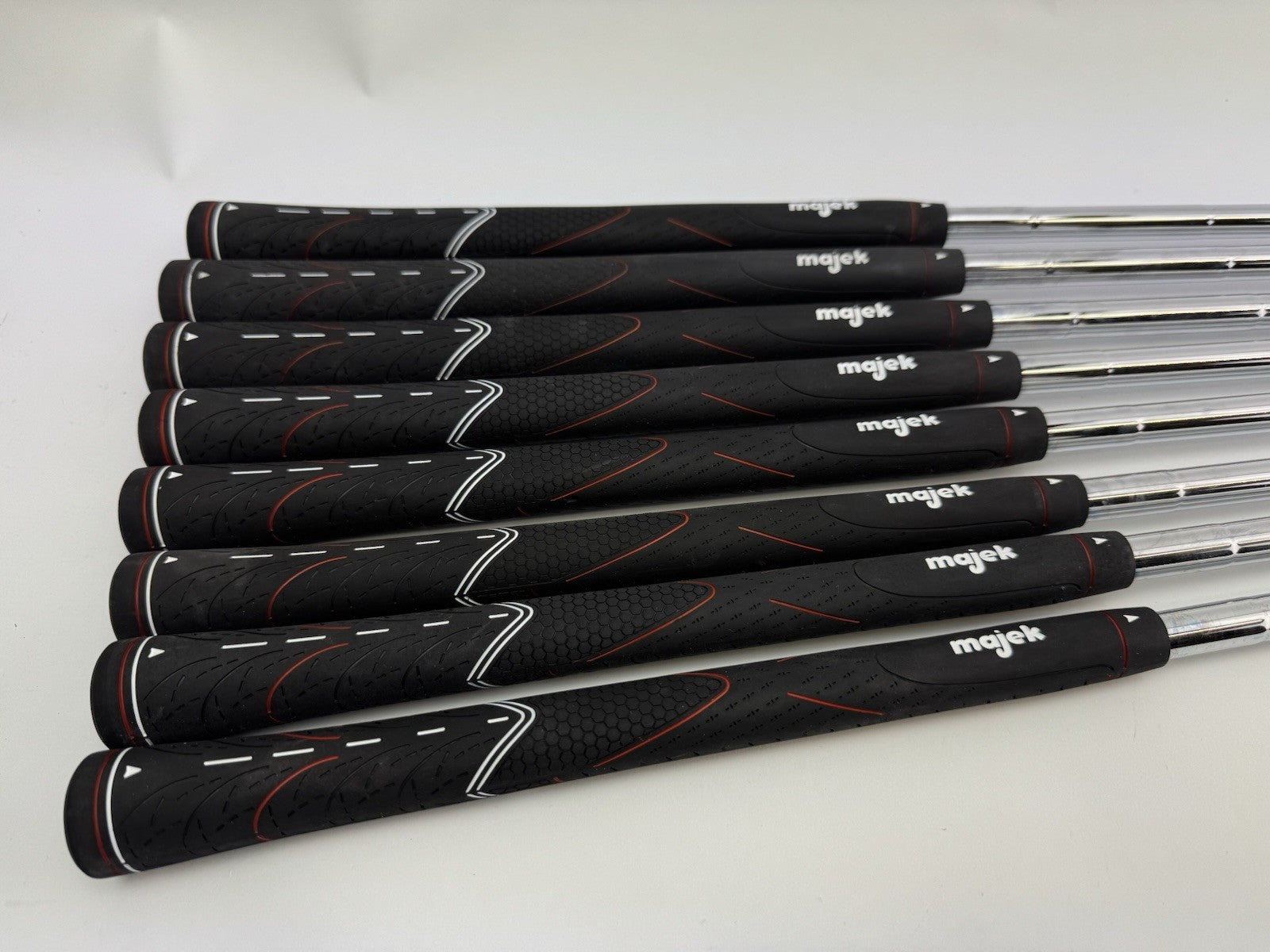 Senior Iron Shaft Set True Temper Steel (8) 0.370 Parallel /Midsize Grips/338910