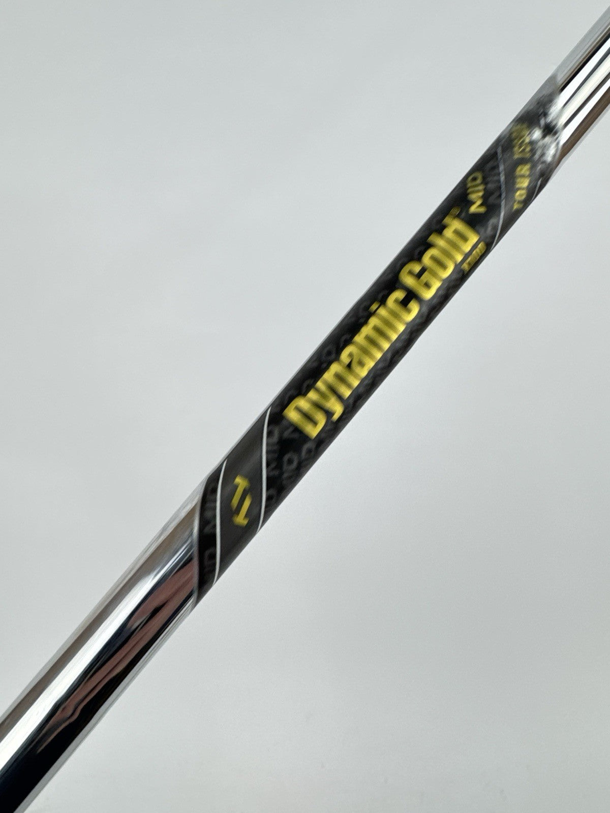 Dynamic Gold Mid Iron Shaft X100 Tour Issue X Flex Steel 34.75” /0.355 /320843