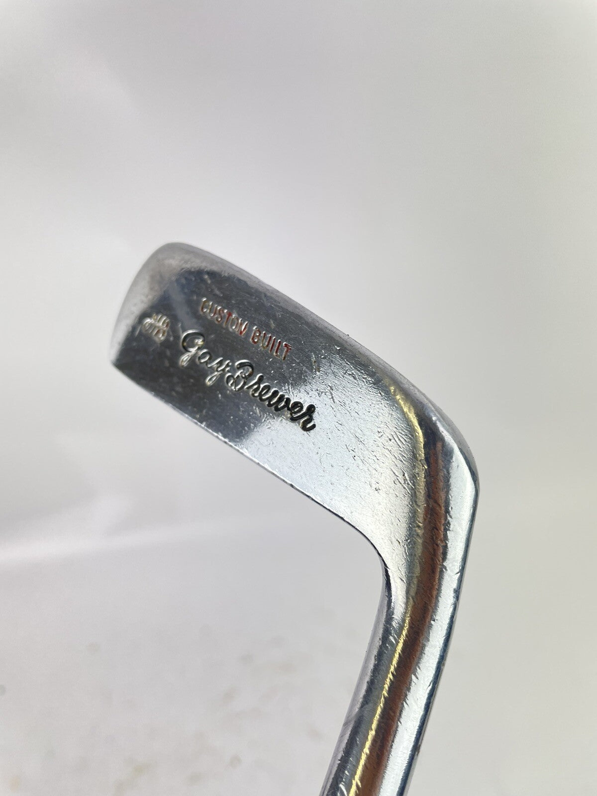 Custom Built Golf Gary Brewer Putter 35” Heel Shafted Blade /Right/New Grip/42022