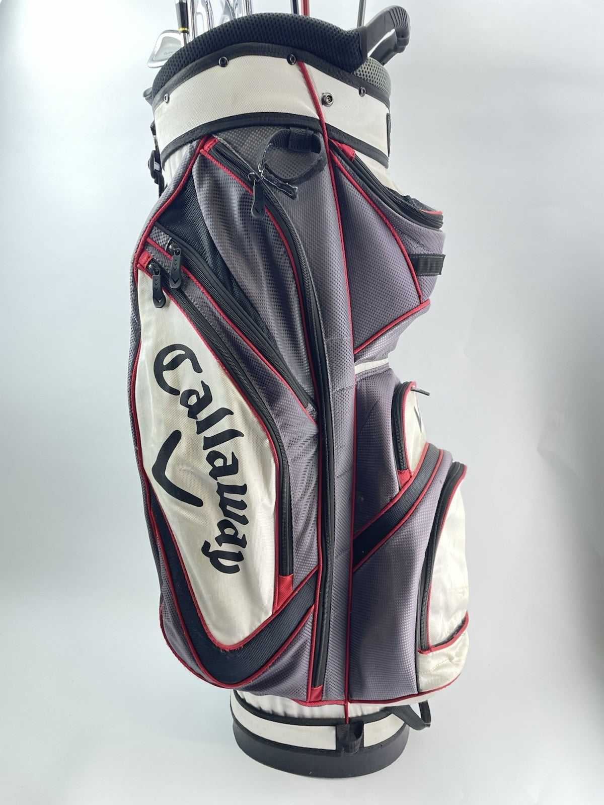 Mens Golf Package Set 13 Clubs Regular Flex /Right /New Grips /Cart Bag /2830813