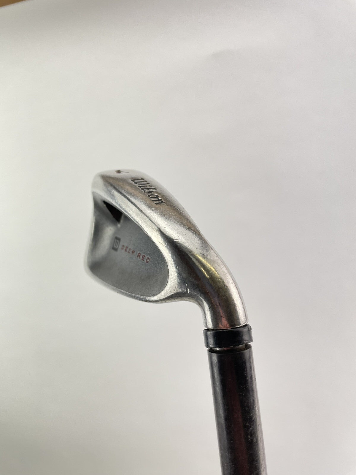 Wilson 3 Iron Deep Red Fatshaft Stiff Flex Graphite /Right /New Grip /211526