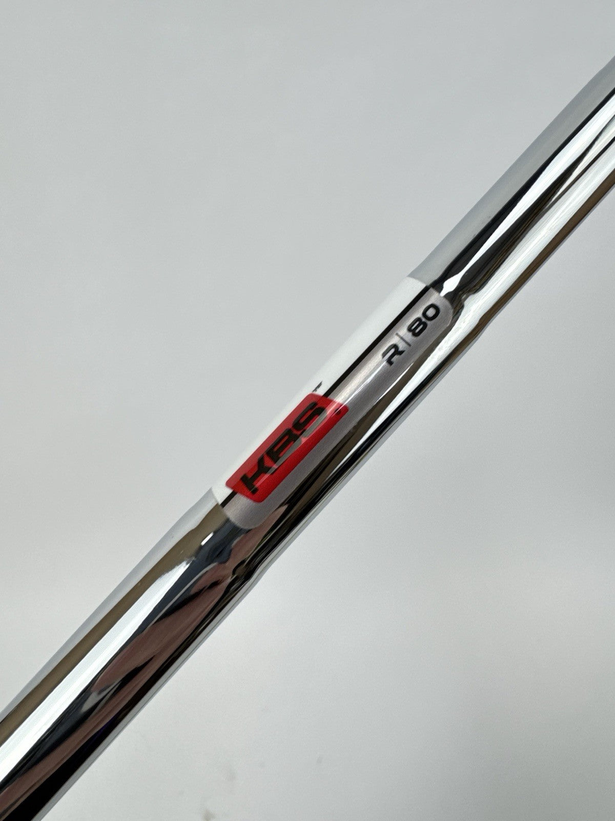 KBS Max 80 Iron Shaft Regular Flex Steel 35.5” /0.370 Parallel /335815