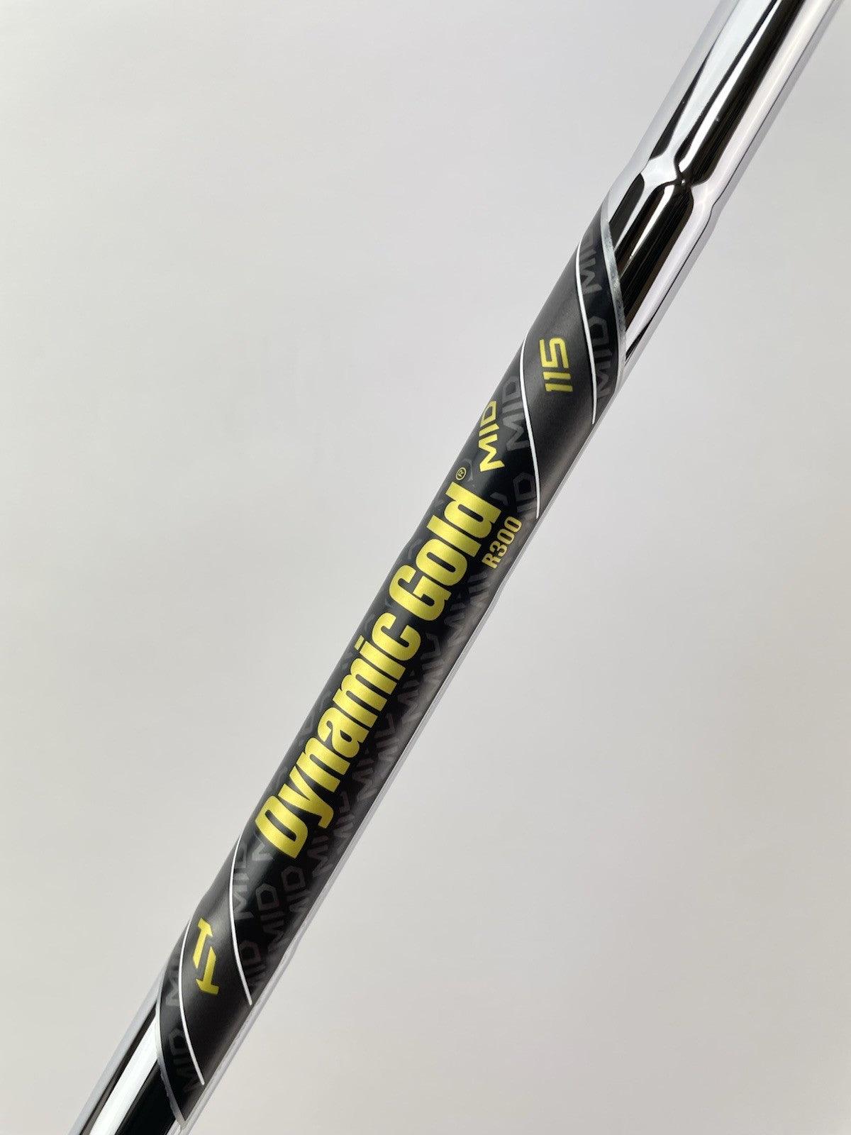 Dynamic Gold 115 Iron Shaft Mid R300 Regular Flex Steel 35.75” /0.355 /253395