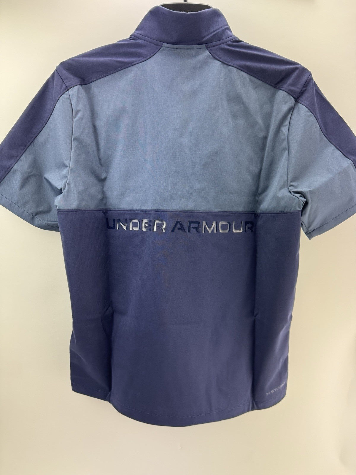 Under Armour Drive Wind 1/4 Zip Short Sleeve UK Medium /Navy /New /276768