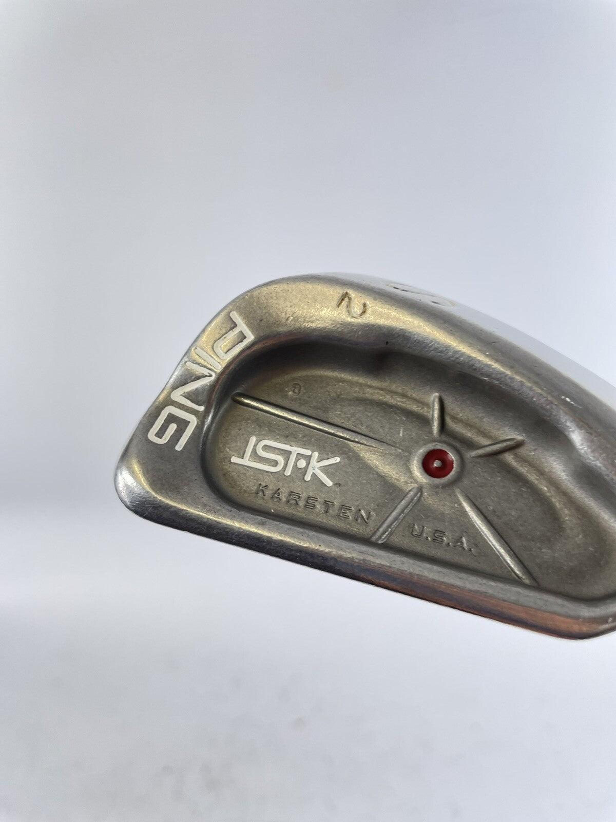 Ping ISI-K Sand Wedge Maroon Dot JZ Stiff Steel /Right Handed /New Grip /23901