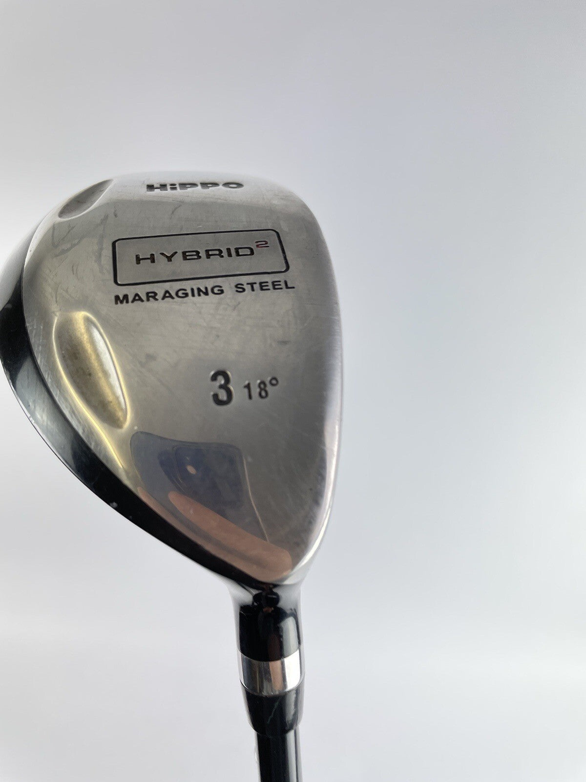 Hippo Golf Hybrid 18 Degrees Regular Flex Graphite /Right /New Grip /90131