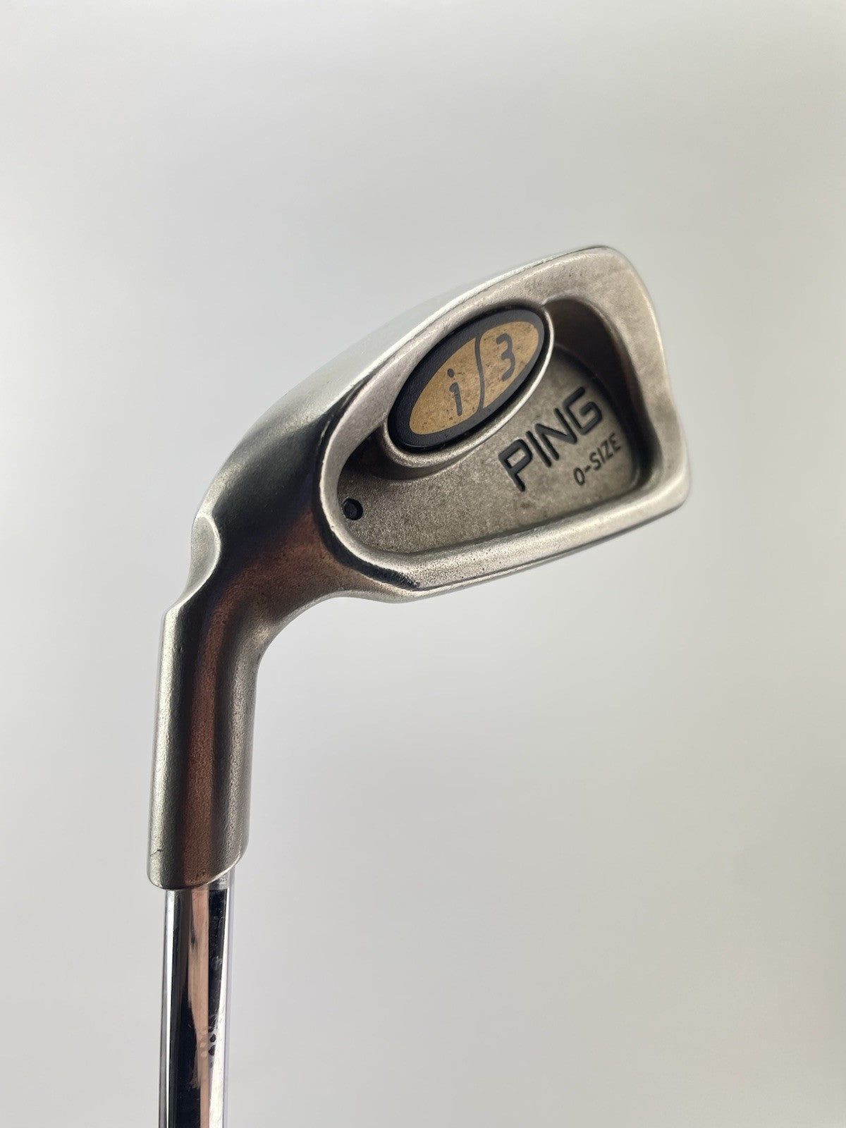 Ping i3 4 Iron O-Size Left Handed Black Dot AWT Stiff Steel/ New Grip /282892