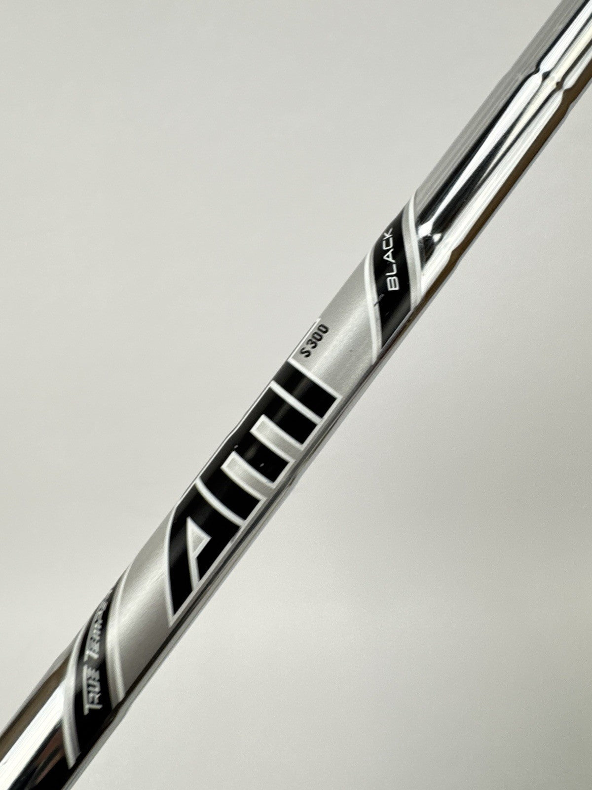 True Temper AMT Black Iron Shaft S300 Stiff Flex Steel 35.5” /0.355 /346385