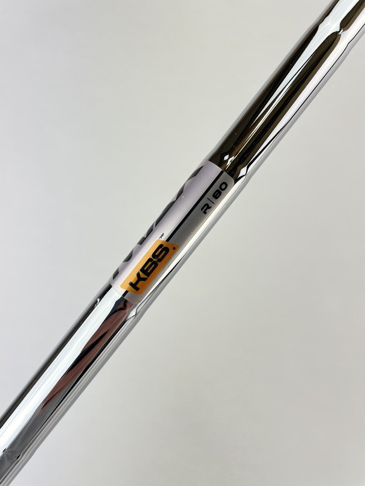 KBS Max Iron Shaft 80 Regular Flex Steel 35.5” /0.370 Parallel /220054