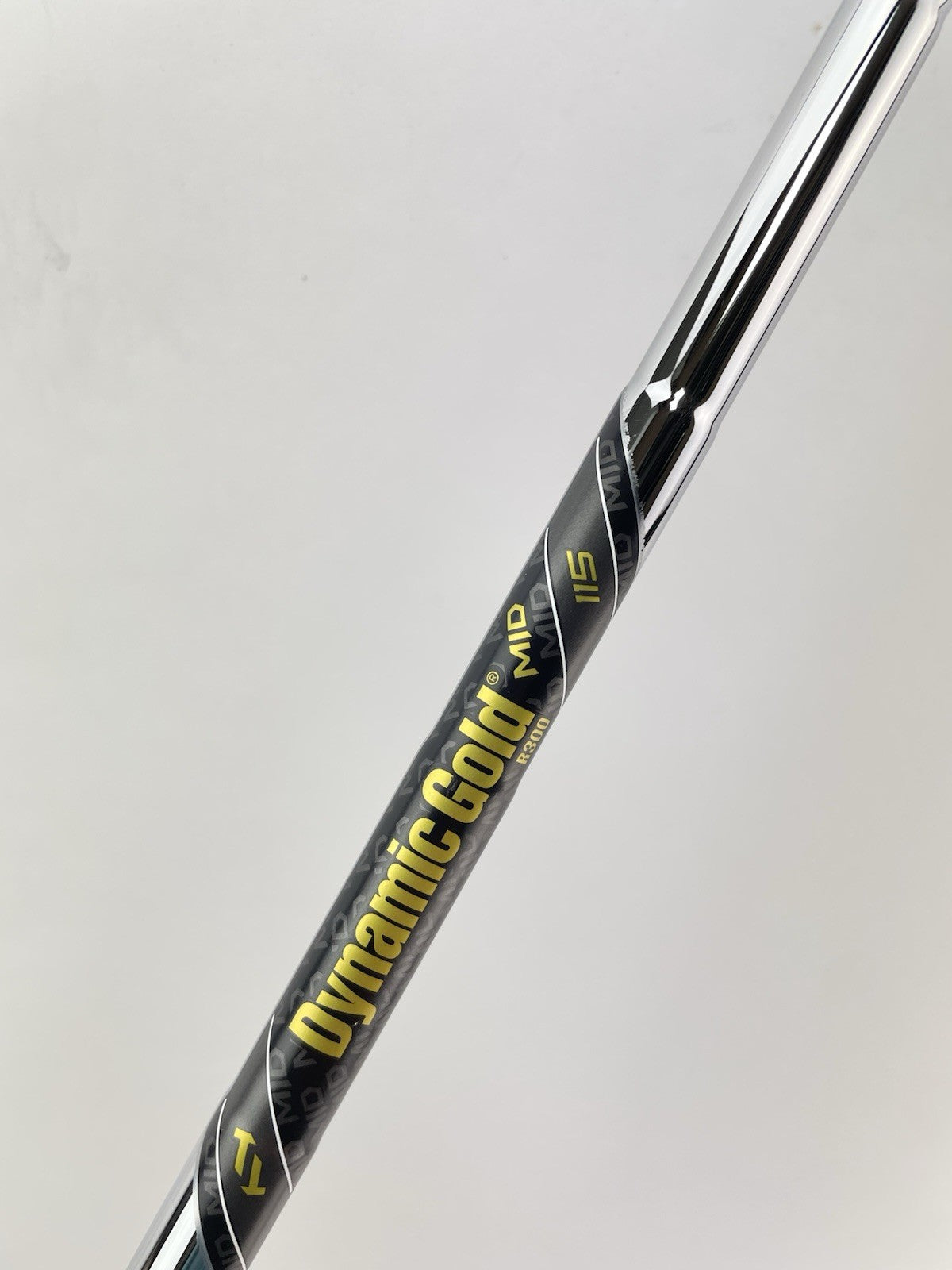 Dynamic Gold Mid Iron Shaft 115 Regular Flex Steel 35.25 /0.355 Tapered /257864