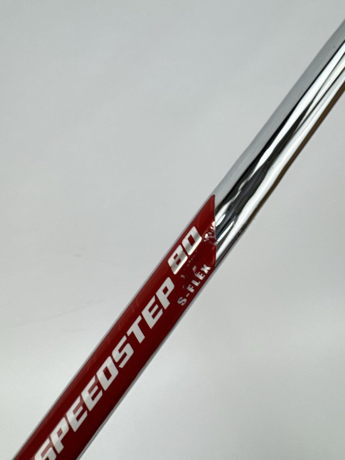True Temper SpeedStep 80 Iron Shaft Stiff Flex Steel 35.25”/0.370 Parallel/345316