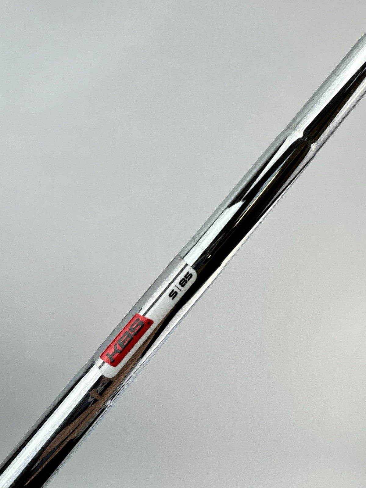 KBS Max 85 Iron Shaft Stiff Flex Steel 35.25” /0.370 Parallel /307176