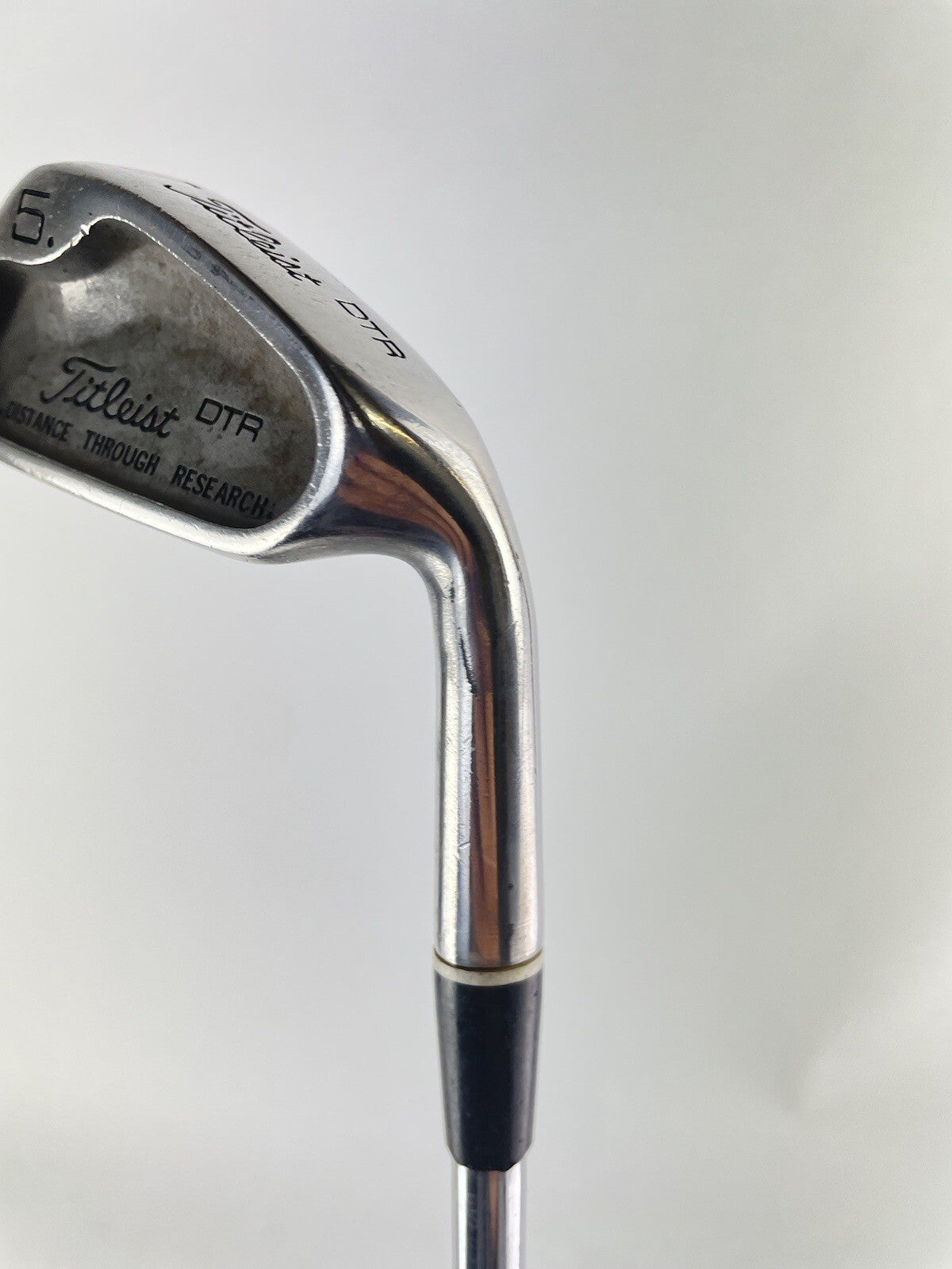 Titleist DTR 5 Iron Black Dot Regular Flex Steel /Right Handed /New Grip /127614