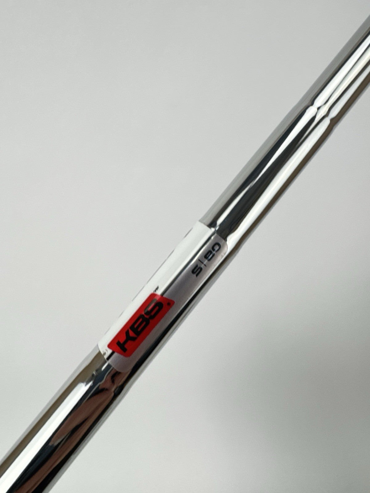 KBS Max 80 Iron Shaft Stiff Flex Steel 35.5” /0.370 Parallel /336947