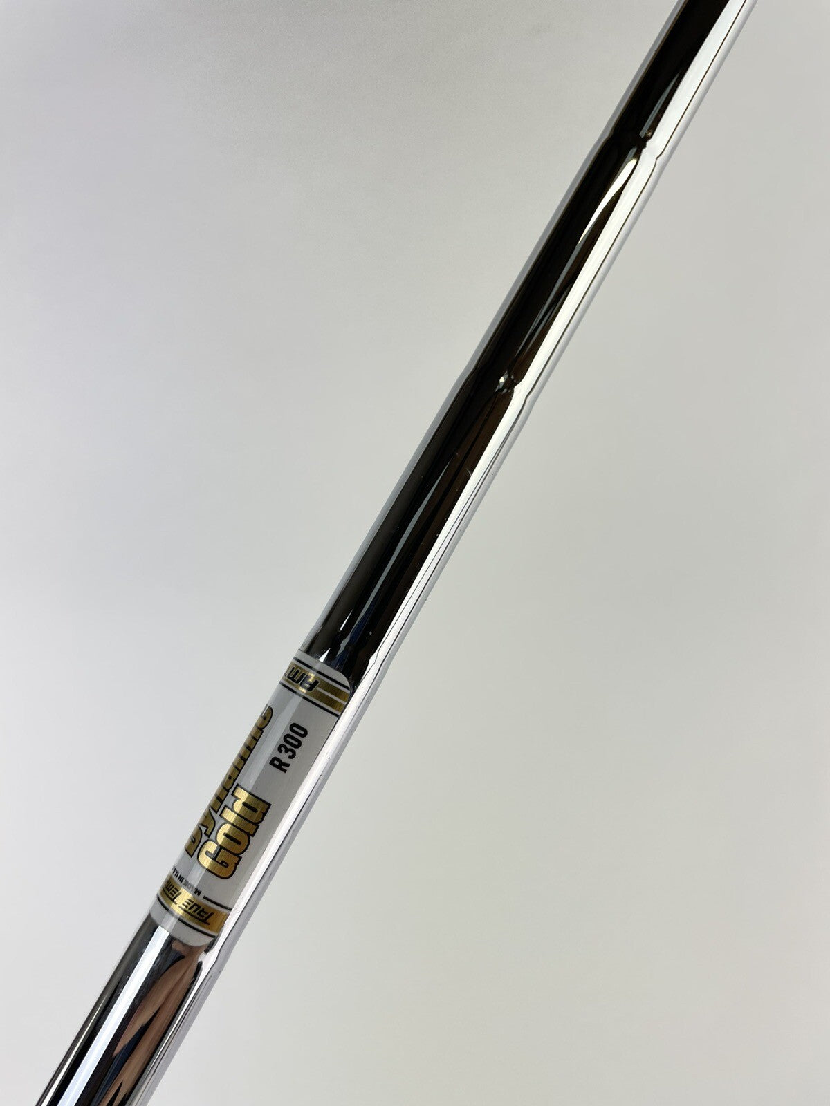 Dynamic Gold AMT R300 Iron Shaft Regular Flex Steel 35.5” /0.355 Tapered /126375
