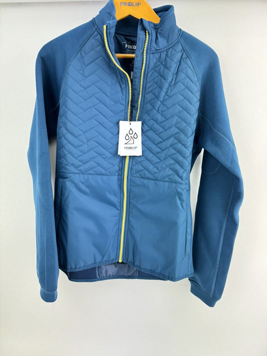 Prequel Therma Jacket Windproof UK Small /Full Zip /Teal /Brand New /171250