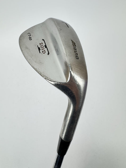 Mizuno Lob Wedge T-Zoid 60* R400 Regular Flex Steel /Right /New Grip /342850