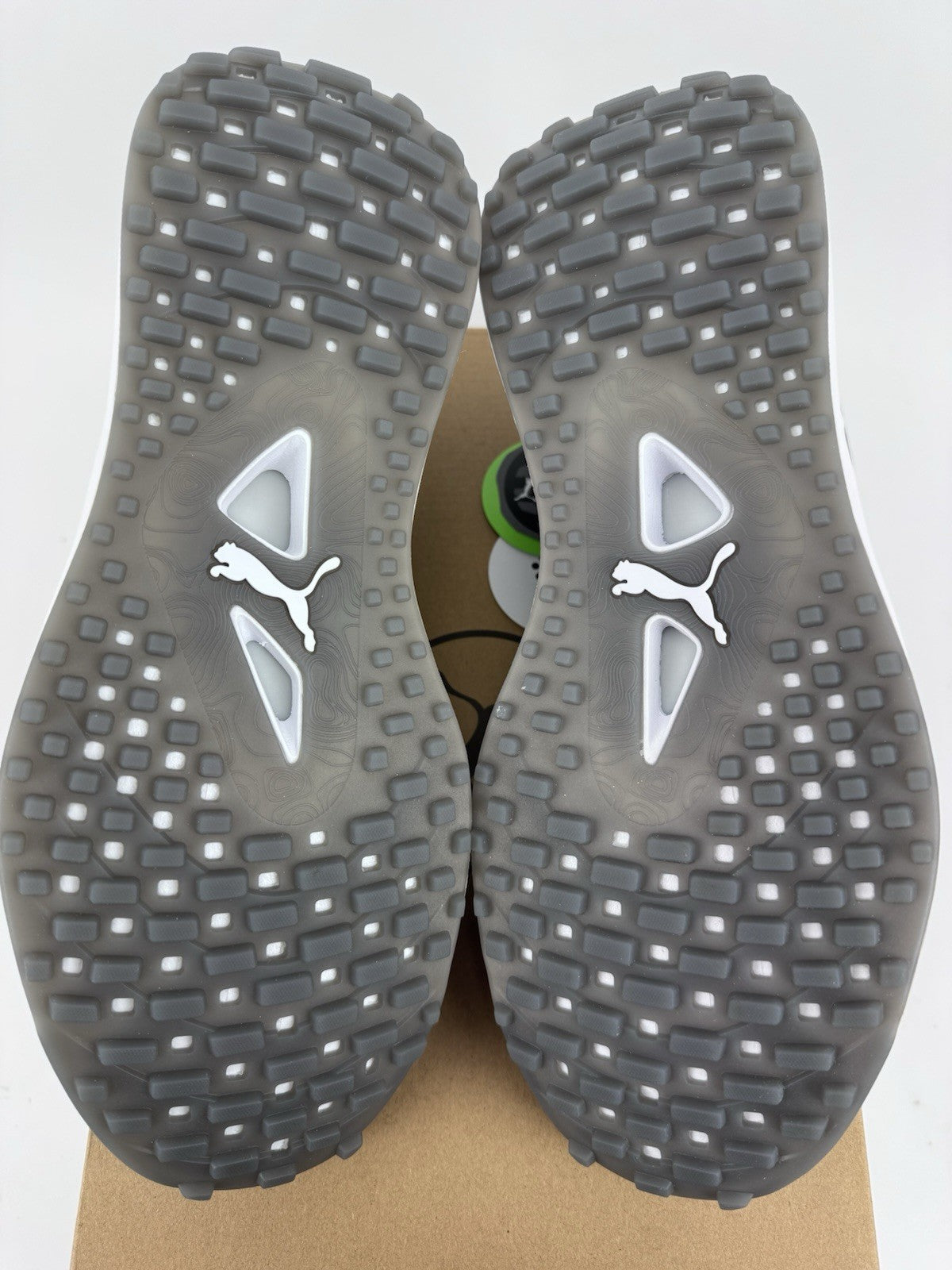 Puma Ignite Elevate X Men's Golf Shoes Size UK 7.5 Slate Black Ash Grey/318376