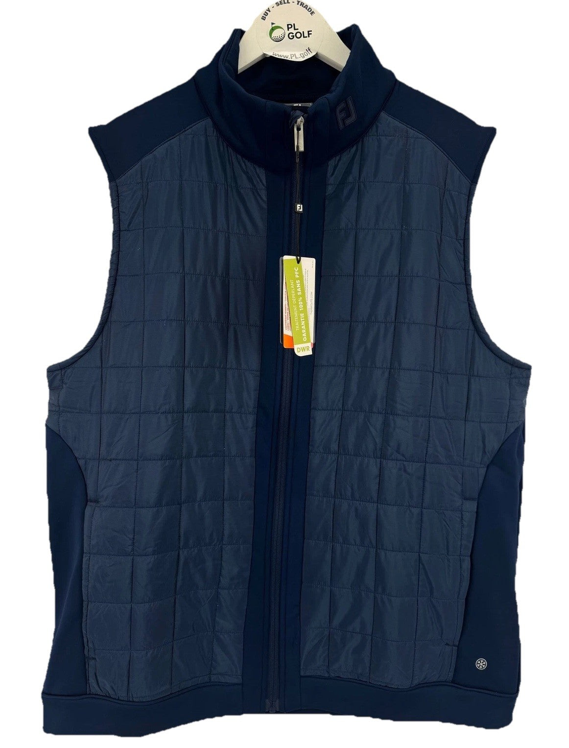 FootJoy Thermo Series Lightweight Insulated Golf Vest Men's Size XL Navy /330100
