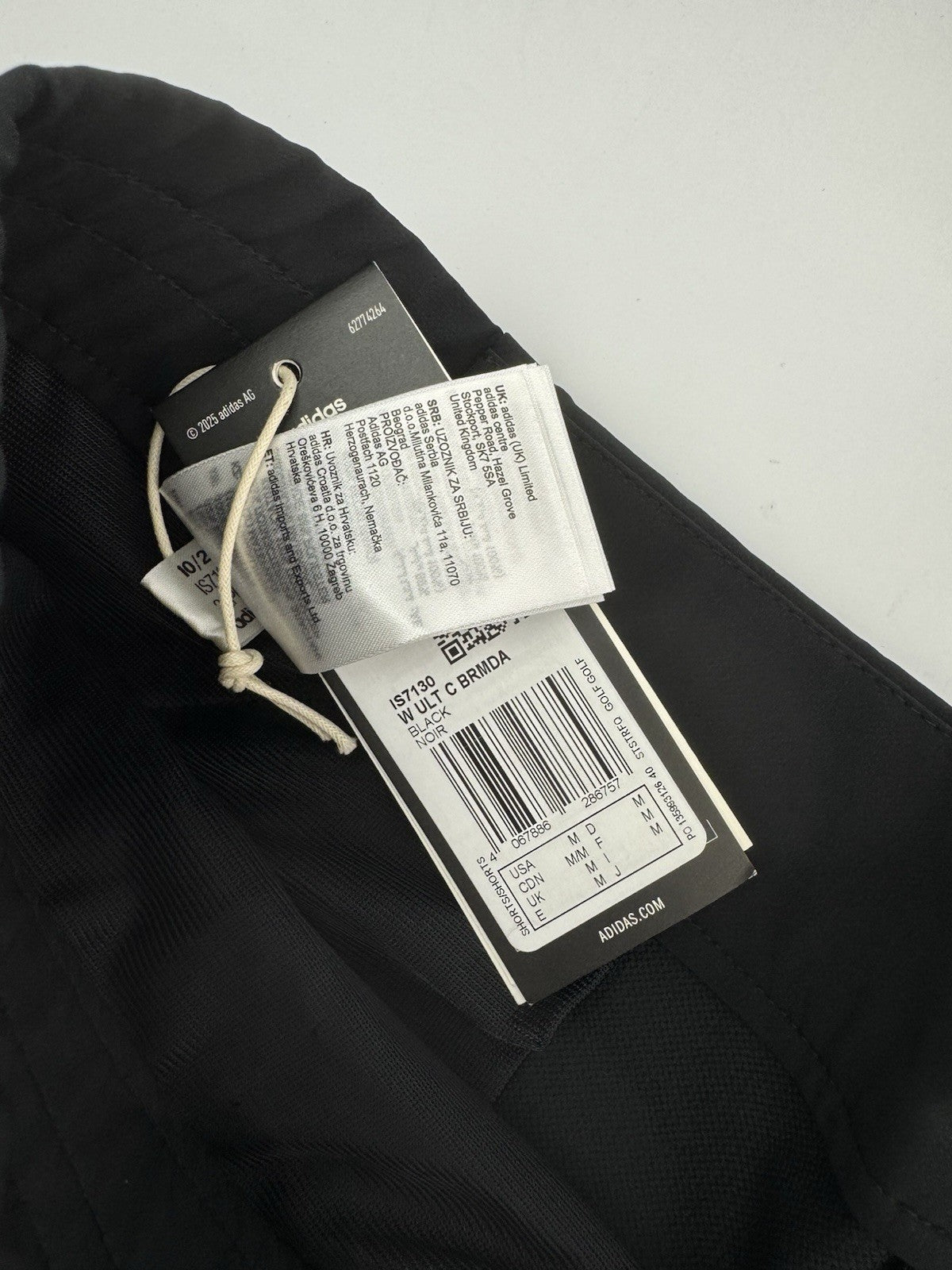 Adidas Ladies Golf Shorts Bermuda /Black /UK Medium /New /294876
