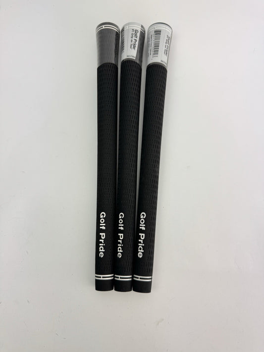 Golf Pride Tour Velvet Standard Mens Grips (3) Black /60R /New /310440