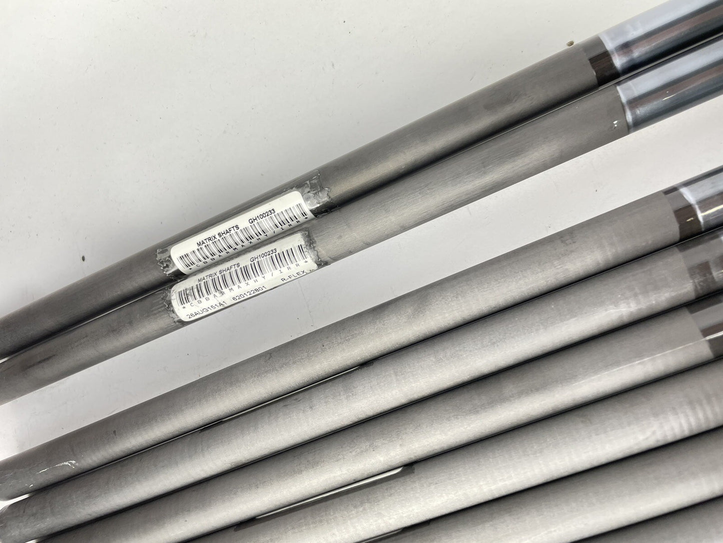 Matrix Ozik White Tie Iron Shaft Set (8) X4 58R Regular Graphite 42”/0.370/138428