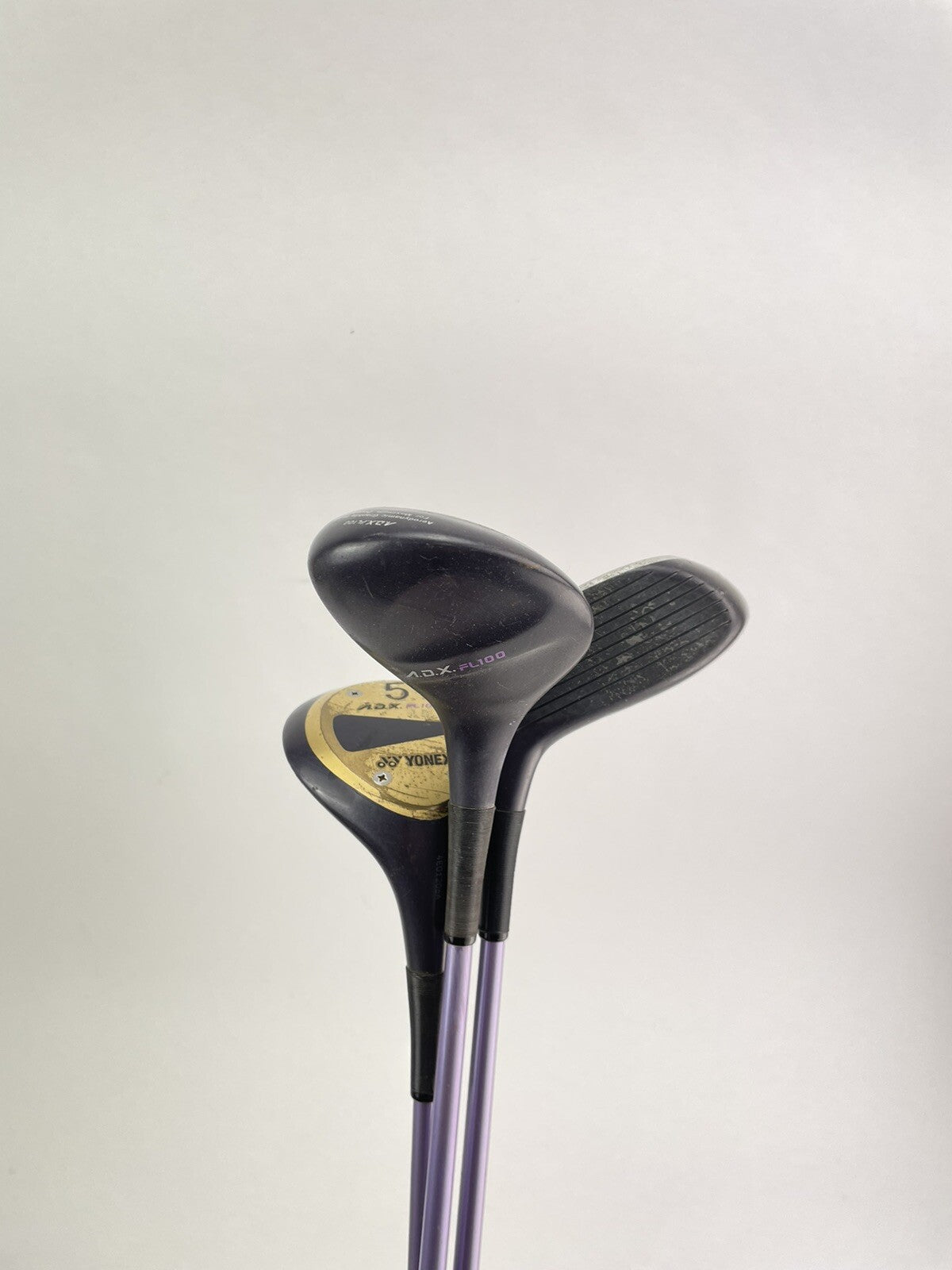 Yonex Driver Fairway Set Ladies Graphite Persimmon Style /Right /Lamkin /175646