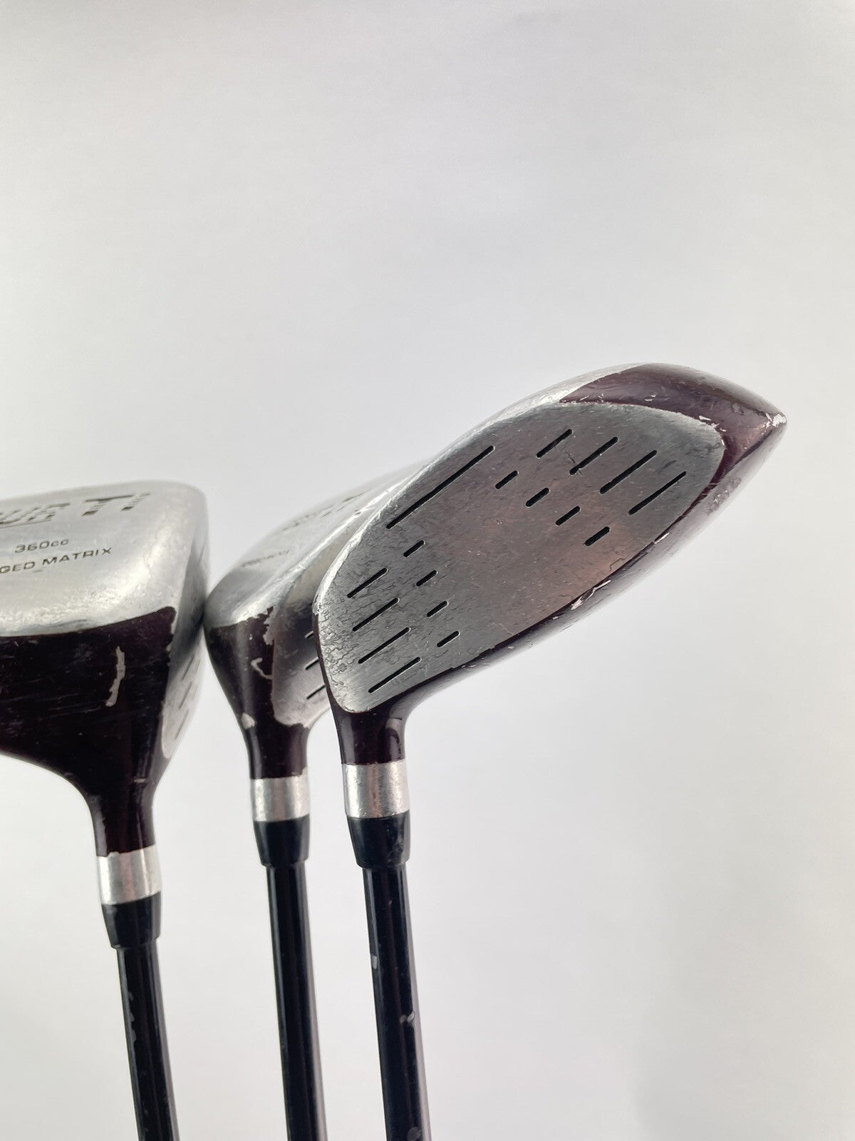Dunlop Golf Fairway Wood Set 1,3&5 Woods Firm Graphite /Right /New Grips /207236