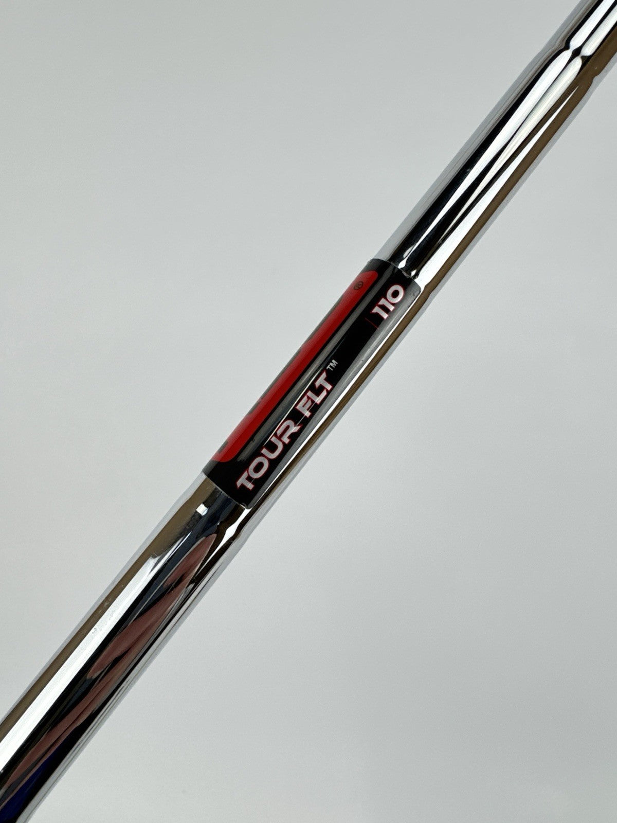 KBS Tour FLT 110 Iron Shaft Regular Flex Steel 35.25” /0.355 Tapered /316365