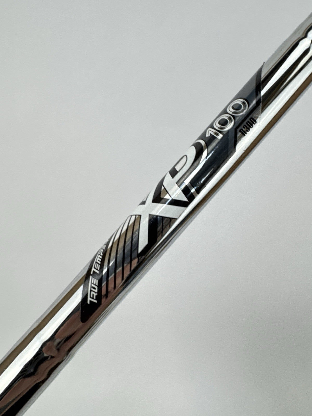True Temper XP100 Iron Shaft R300 Regular Steel 35.25" /0.370 Parallel /337933