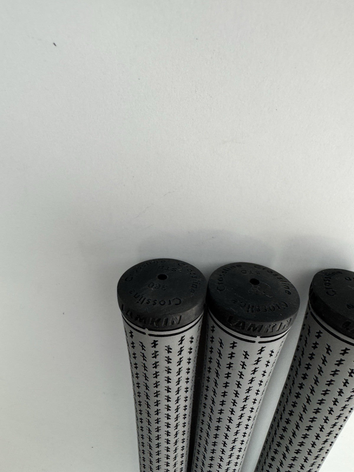 Lamkin Crossline 360 Golf Grips (3) Mens Standard /Grey/Black /Pulled /288555
