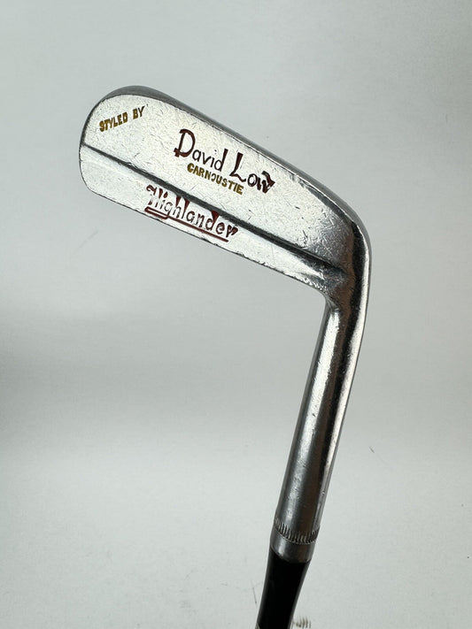 David Low Carnoustie Putter Highlander 34.5” Heel Shafted Balde /New Grip /191880