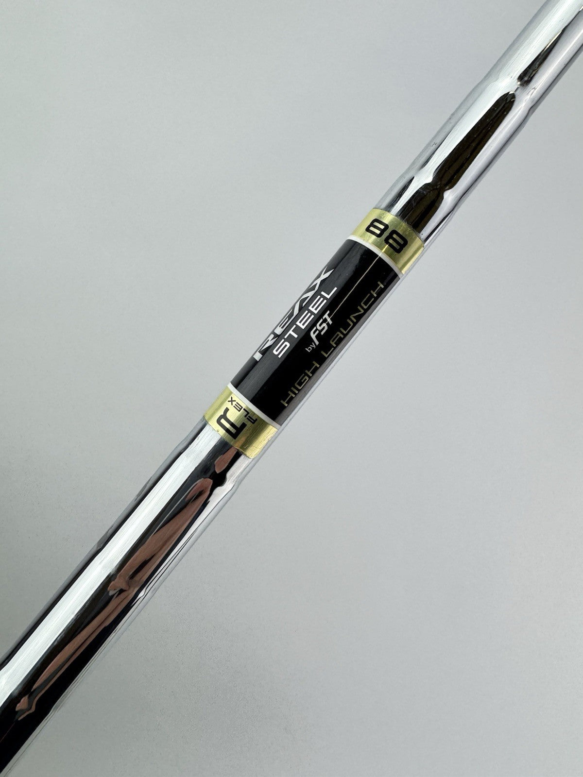 True Temper Reax 88 Iron Shaft Regular Flex Steel 35” /0.370 Parallel /343102