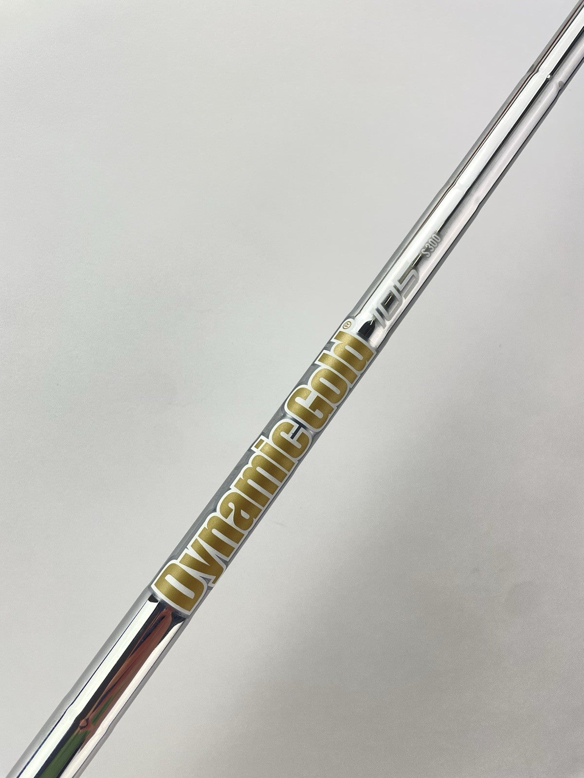 Dynamic Gold 105 Iron Shaft S300 Stiff Flex Steel 35.75” /0.355 Tapered /292520