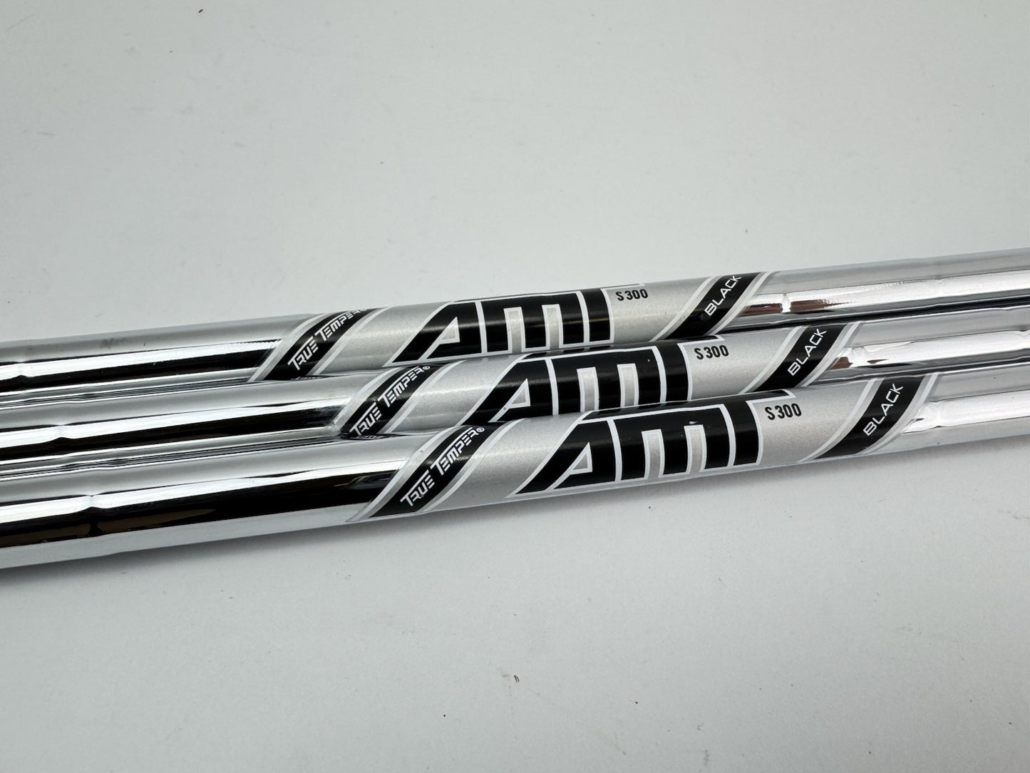 AMT Black Wedge Shaft Set (3) S300 Stiff Flex Steel 0.355 Tapered /297292