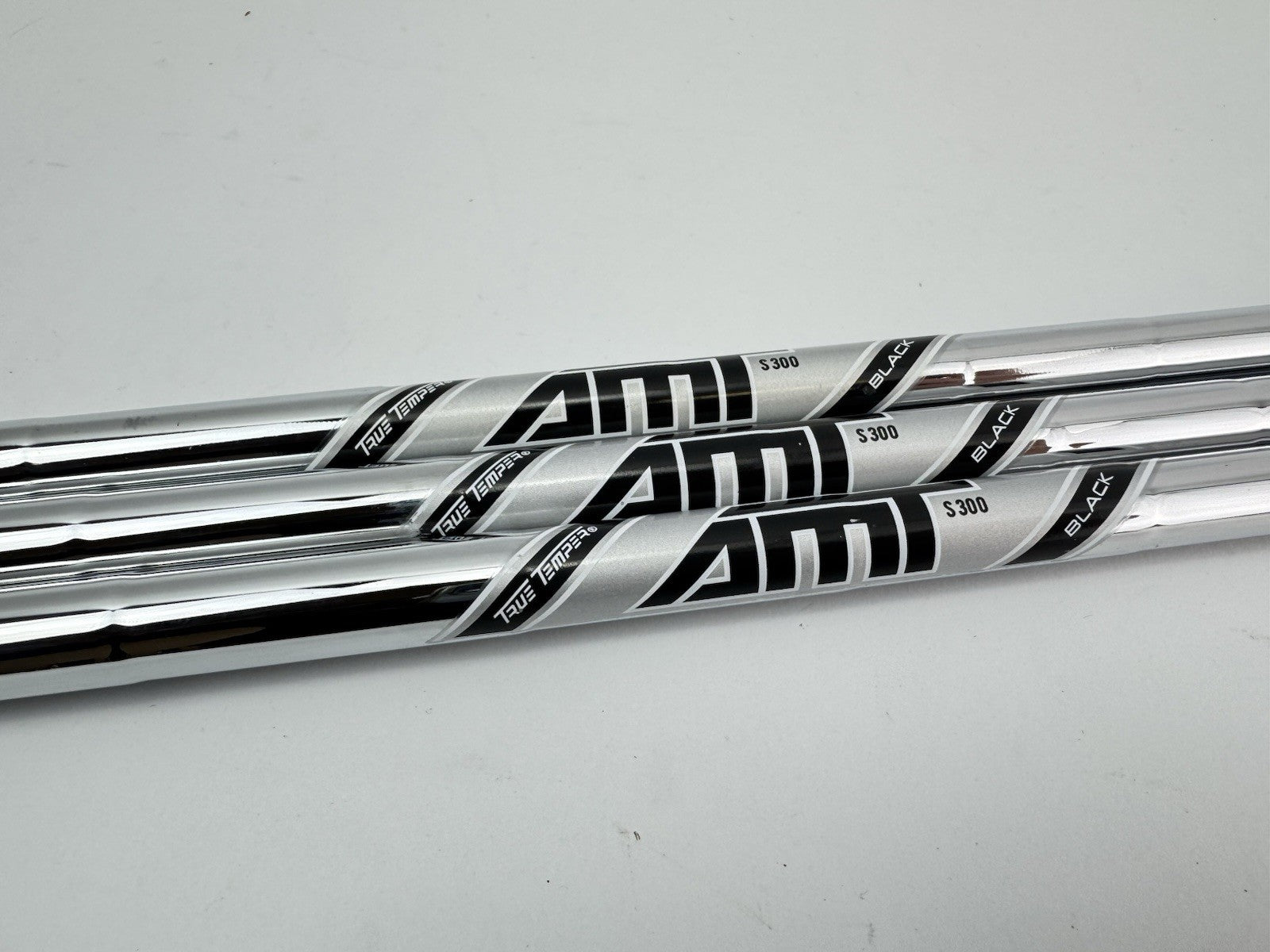 AMT Black Wedge Shaft Set (3) S300 Stiff Flex Steel 0.355 Tapered /297292