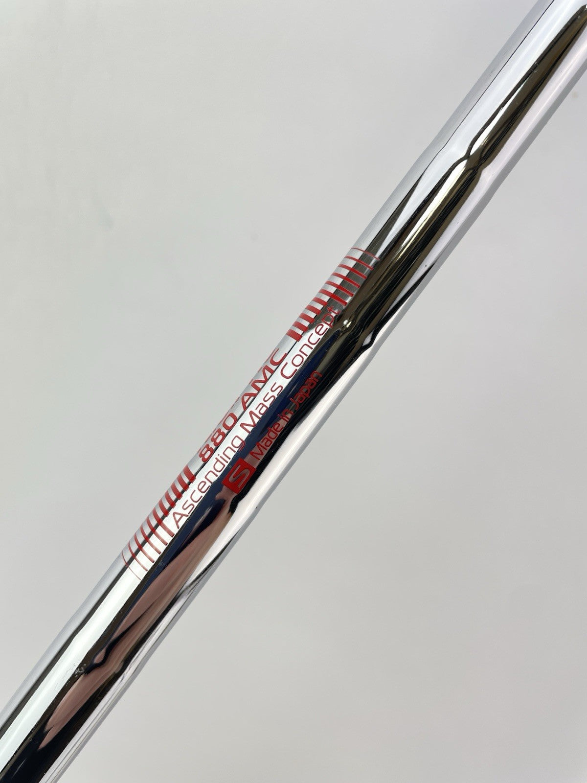 Nippon AMC 880 Iron Shaft Stiff Flex Steel 35.5 /0.355 Tapered /265636