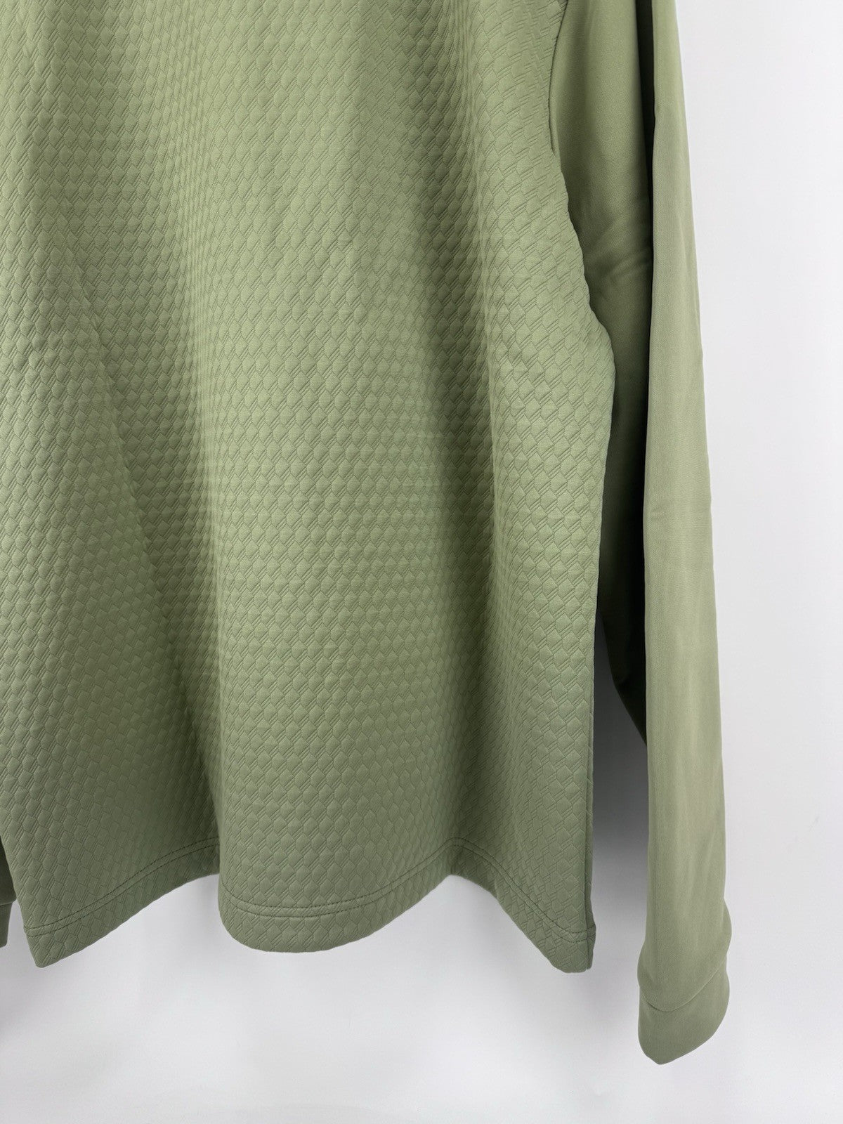 PING Nolan P03766 Quarter Zip Pullover Mens Large Water Resistant Green/3172213