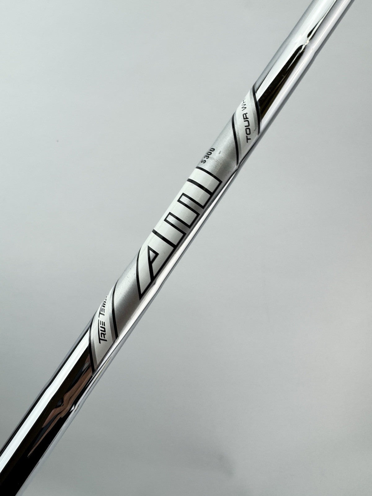 True Temper AMT Tour White Iron Shaft S300 Stiff Flex Steel 35.25” /0.355 /292903