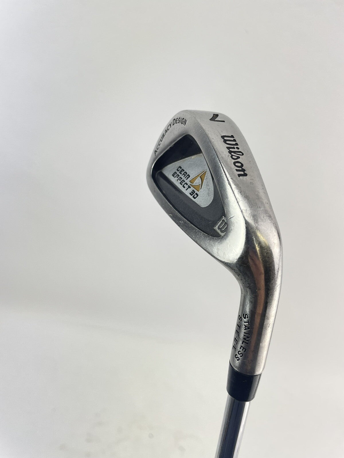 Wilson Golf 7 Iron Gear Effect 3D Regular Steel /Right Handed /New Grip /201565
