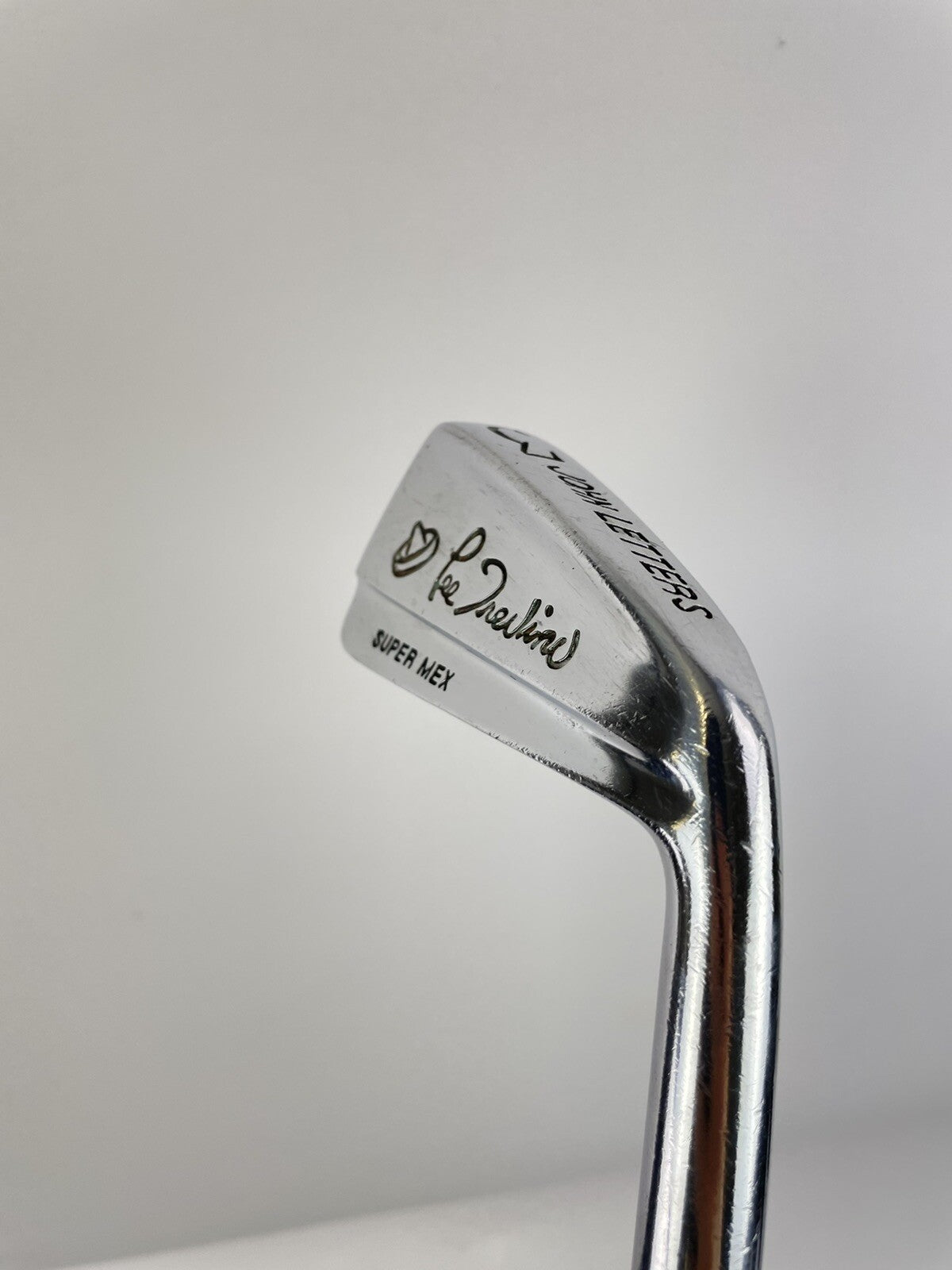 John Letters Lee Trevino 3 Iron Super Mex Blade Regular Steel /New Grip /21913
