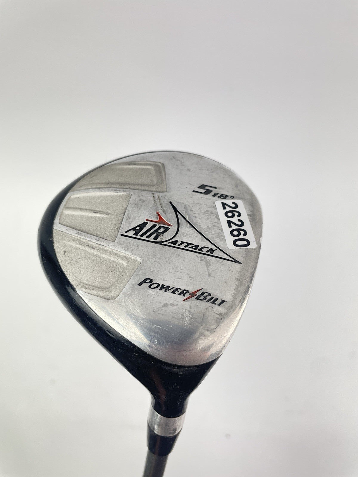 PowerBilt Golf 5 Wood 18* Regular Flex Graphite/Right /New Grip /2626015