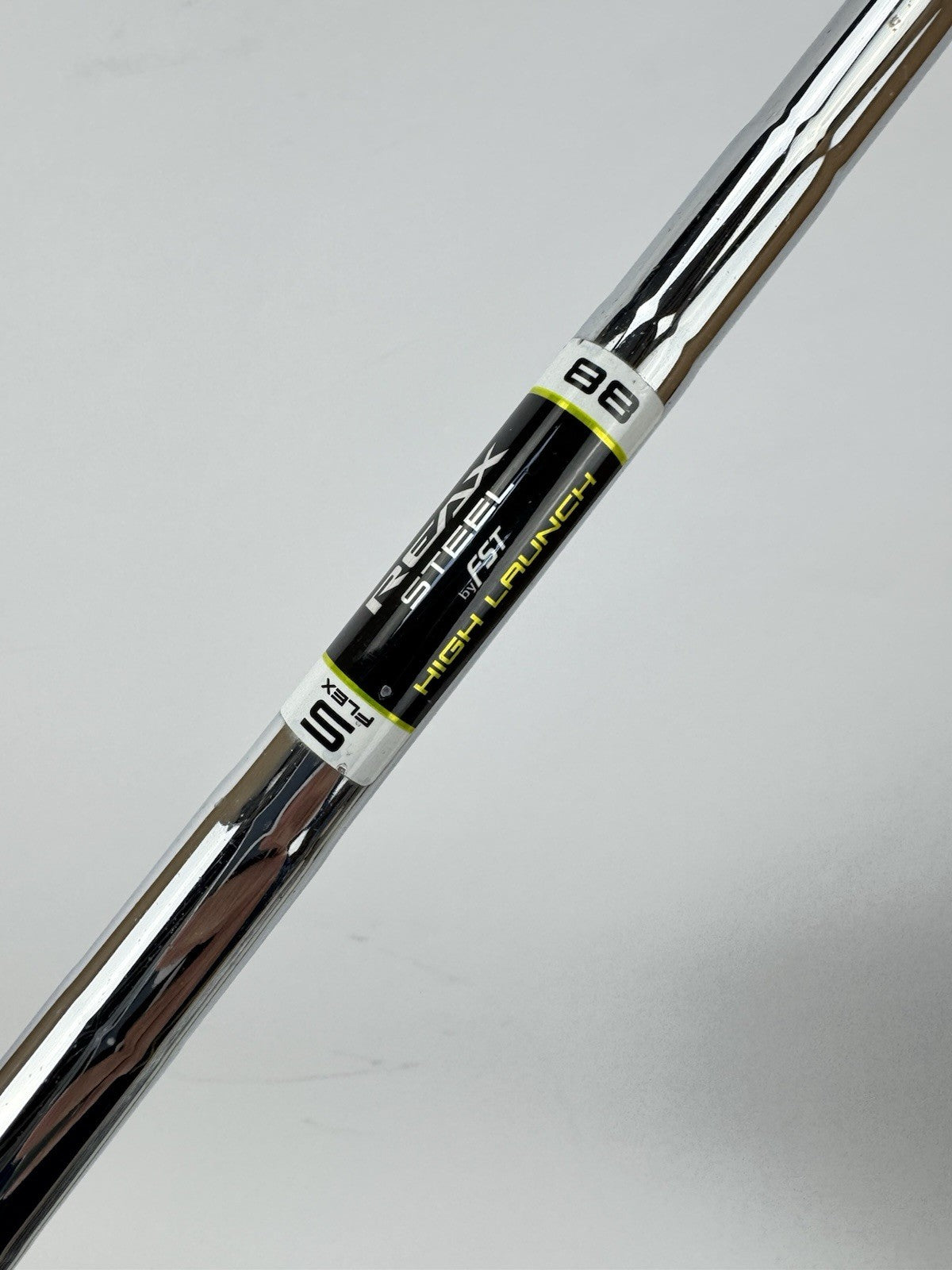 True Temper Reax 88 Iron Shaft Stiff Flex Steel 35.5” /0.370 Parallel /348450