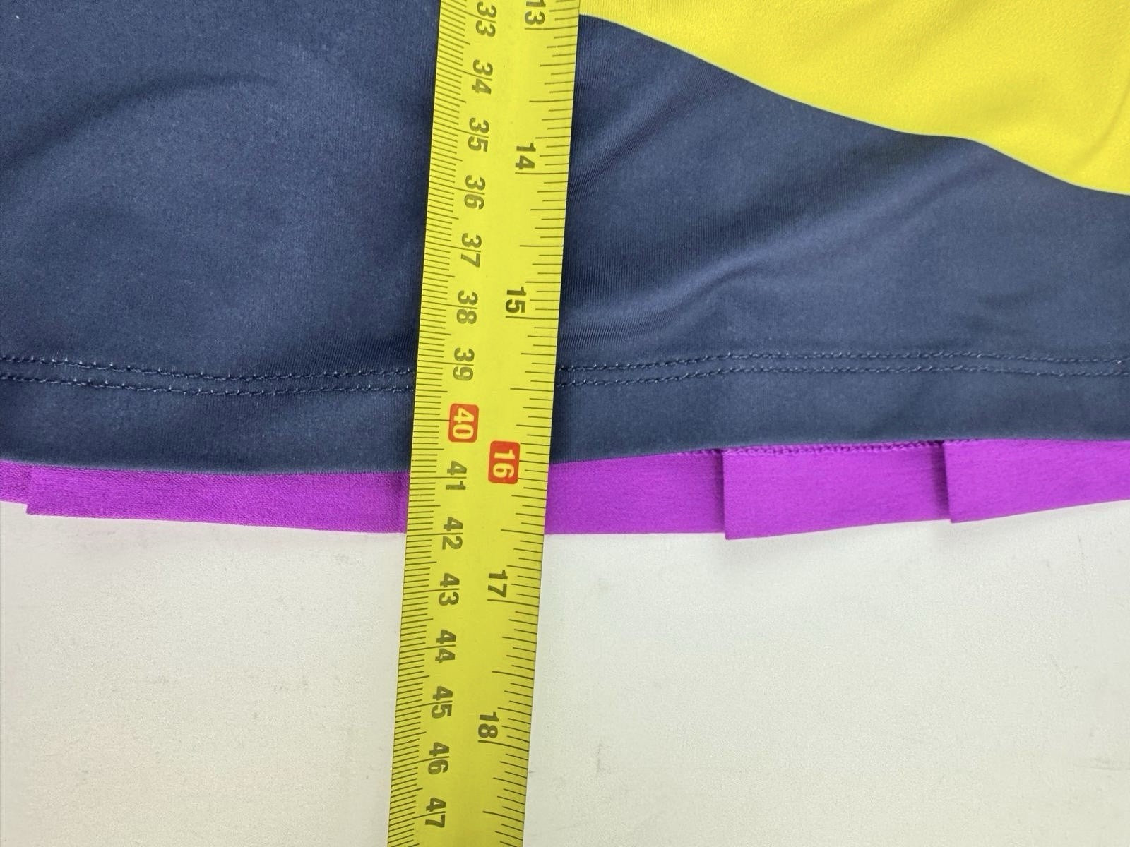 Women’s Original Penguin Colour Block Pleated Skort Size XL Brand New/ 3004610