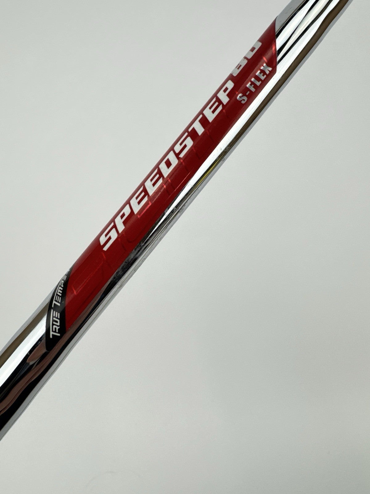 True Temper SpeedStep 80 Iron Shaft Stiff Flex Steel 36.25”/0.370 Parallel/331173